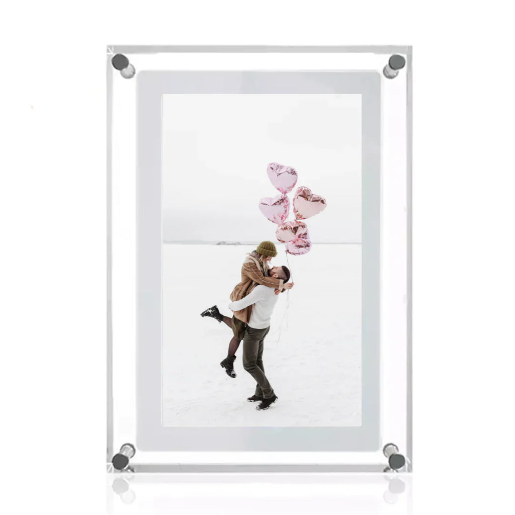 Soulsnaps™ Digital Acrylic Photo Frame – Modern Video Memory Display